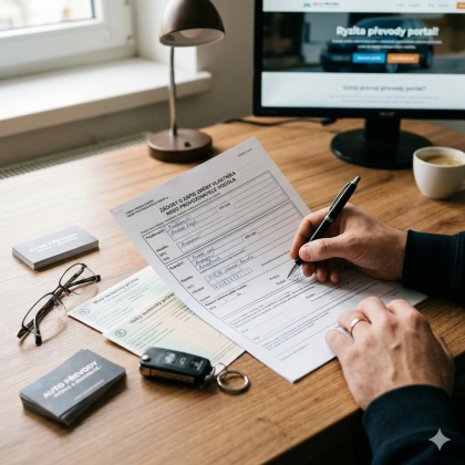 Přihlášení a změny v registru vozidel